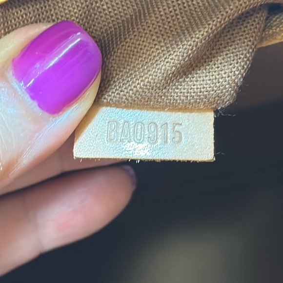 Louis Vuitton Alma MM Datecode BA0915 France 1995, LV Dustbag - Picture 14 of 16